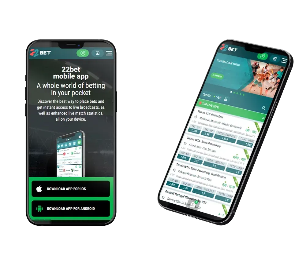 22bet apps download